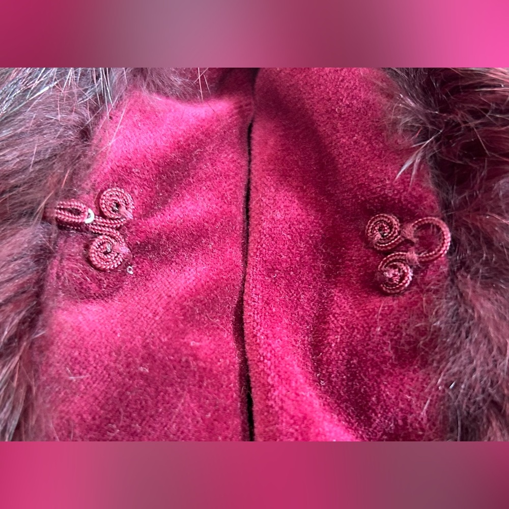 Vintage Oscar de la Renta Velvet Blazer Jacket - Picture 5 of 5